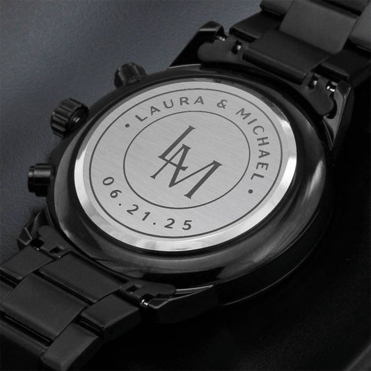 Engraved personalized watch — Christian gift for husband | Nordenzi