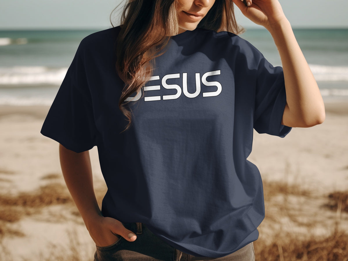 Jesus Outline Minimalist T-Shirt
