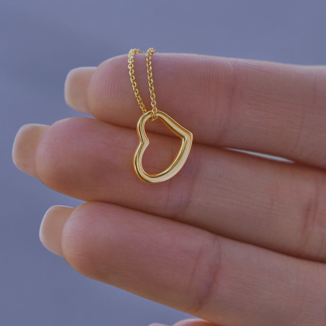 Personalized Christian heart necklace — faith jewelry for women | The Faith World