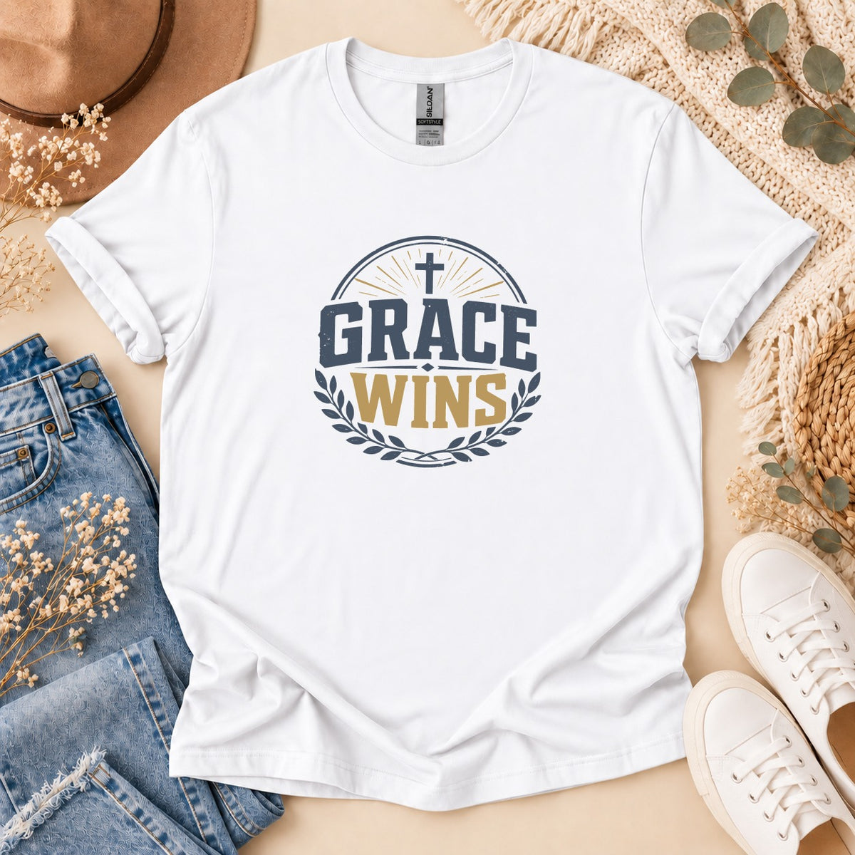 Grace Wins Vintage Varsity T-Shirt
