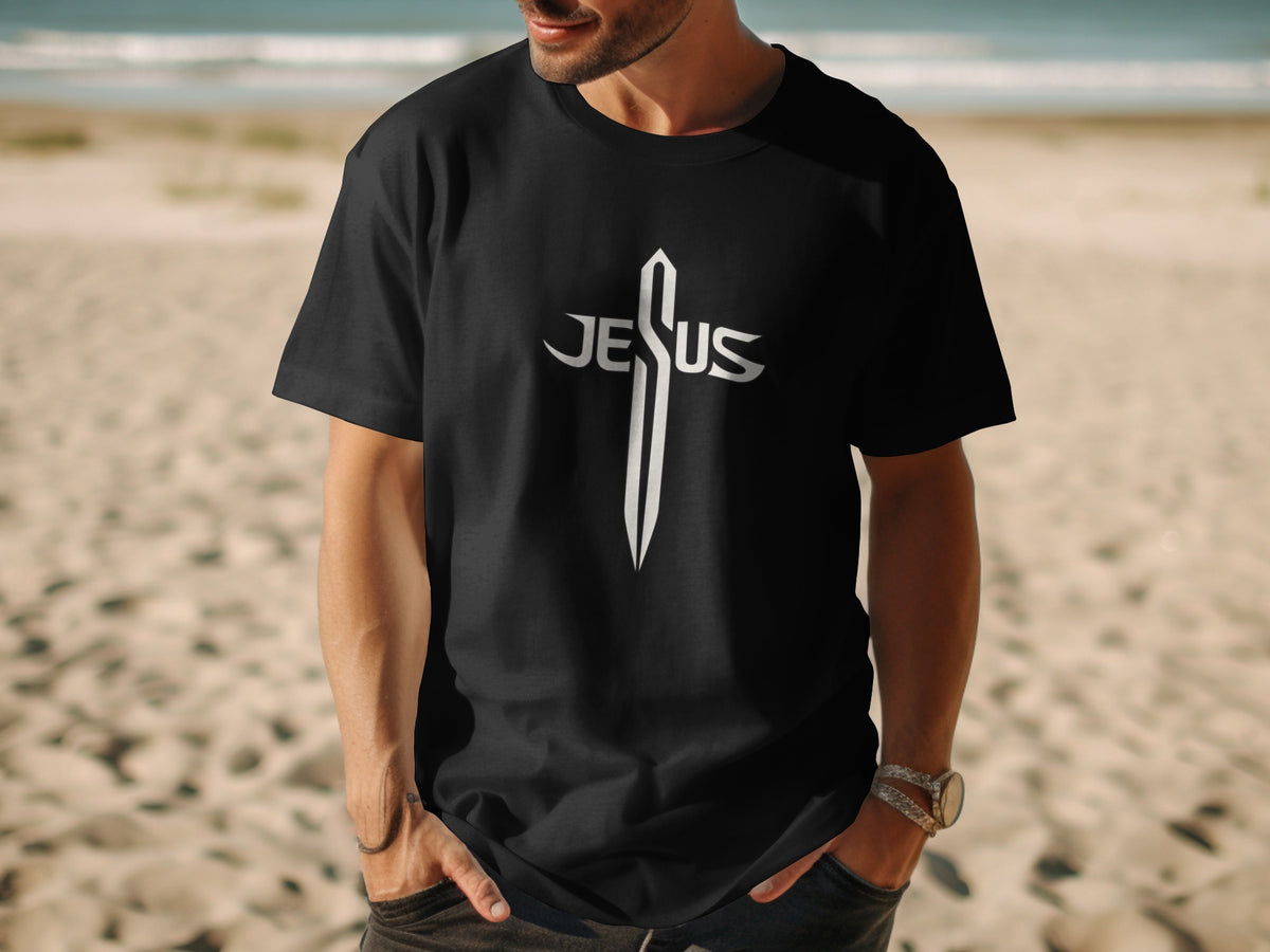 Jesus Sword Cross T-Shirt