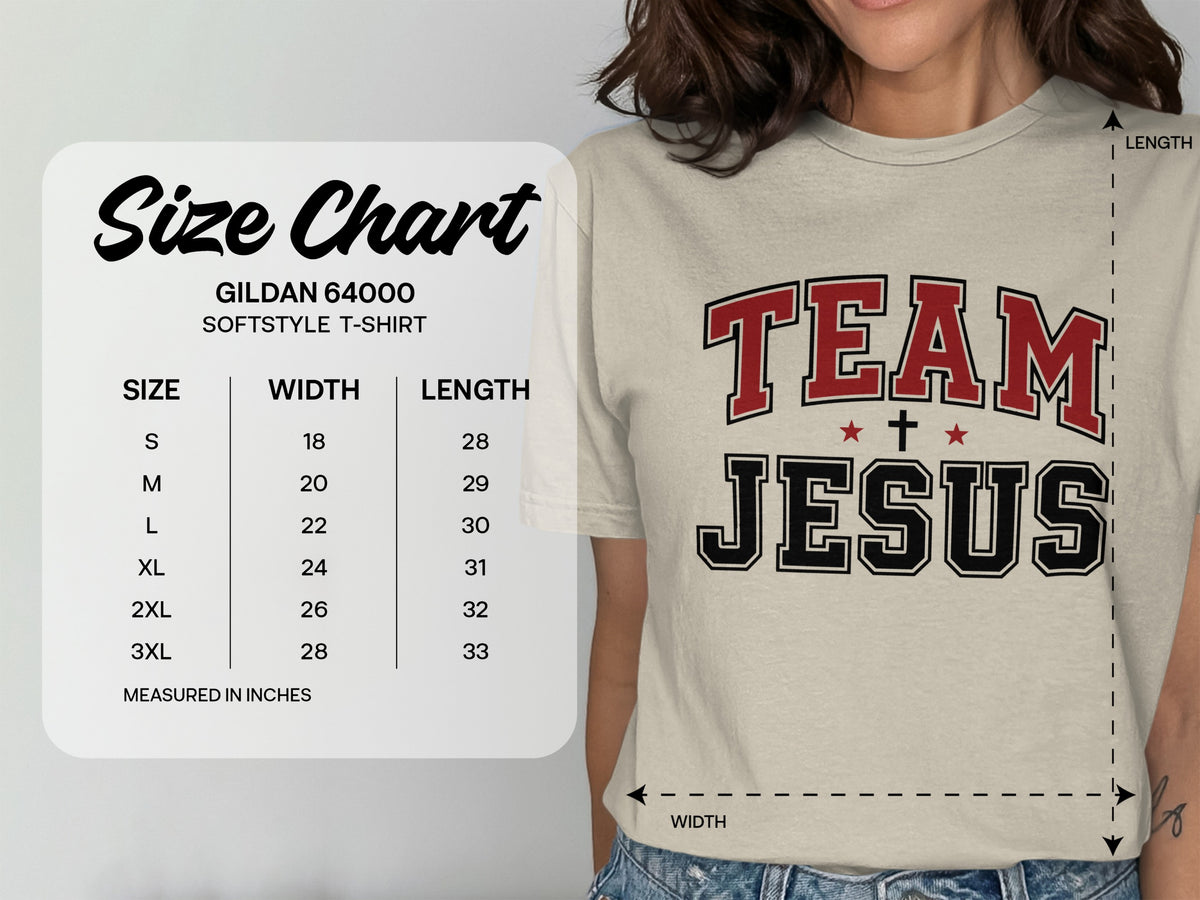 Team Jesus Varsity Graphic T-Shirt