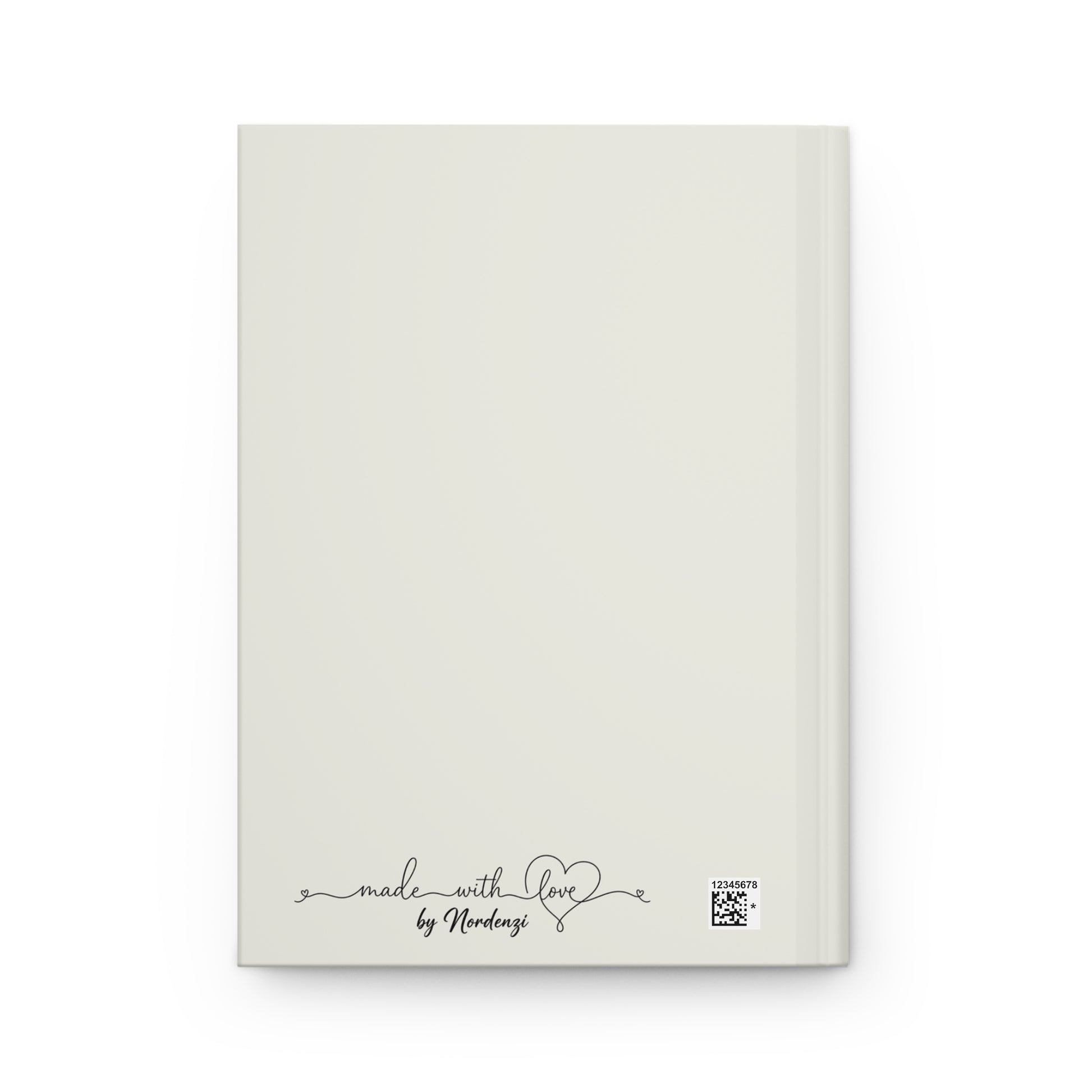 Be Strong and Courageous Healing Journal — back cover detail | Nordenzi