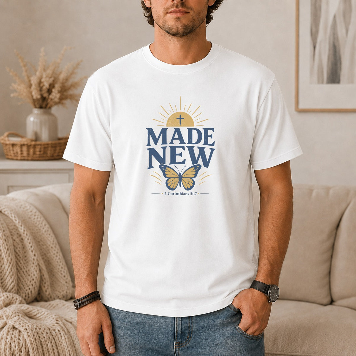 Made New Butterfly Faith T-Shirt
