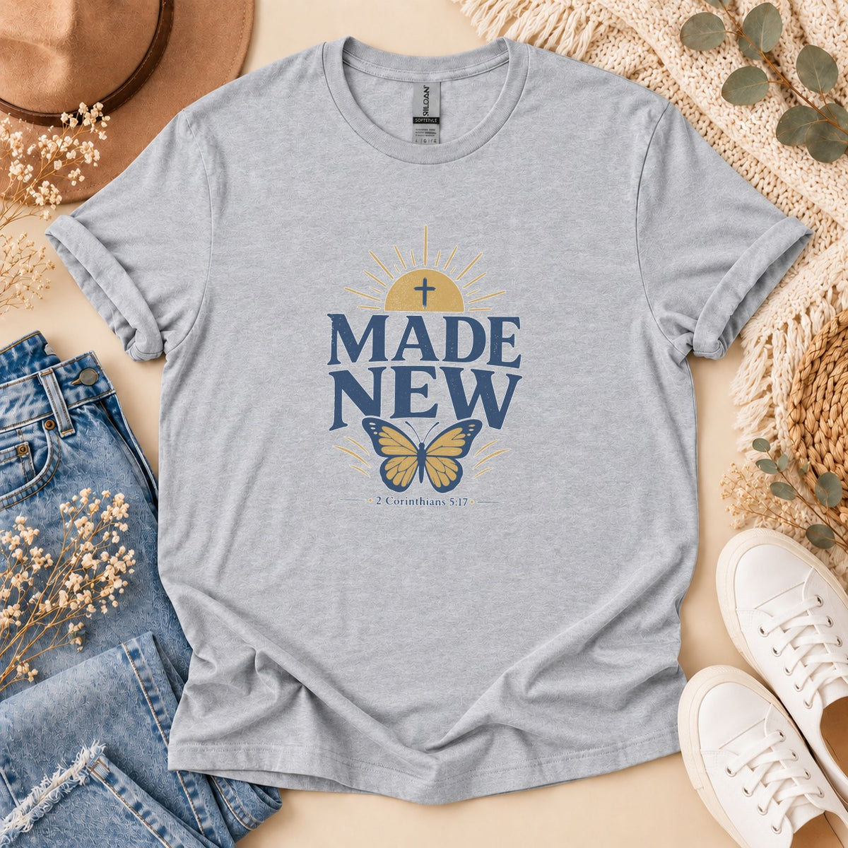 Made New Butterfly Faith T-Shirt