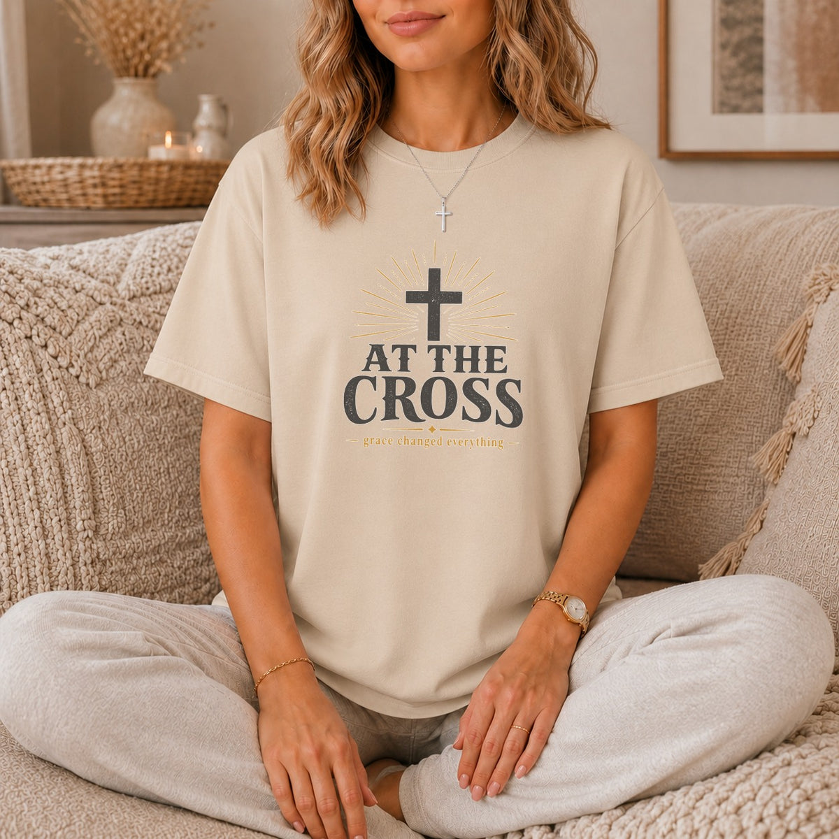 At The Cross Vintage Faith T-Shirt