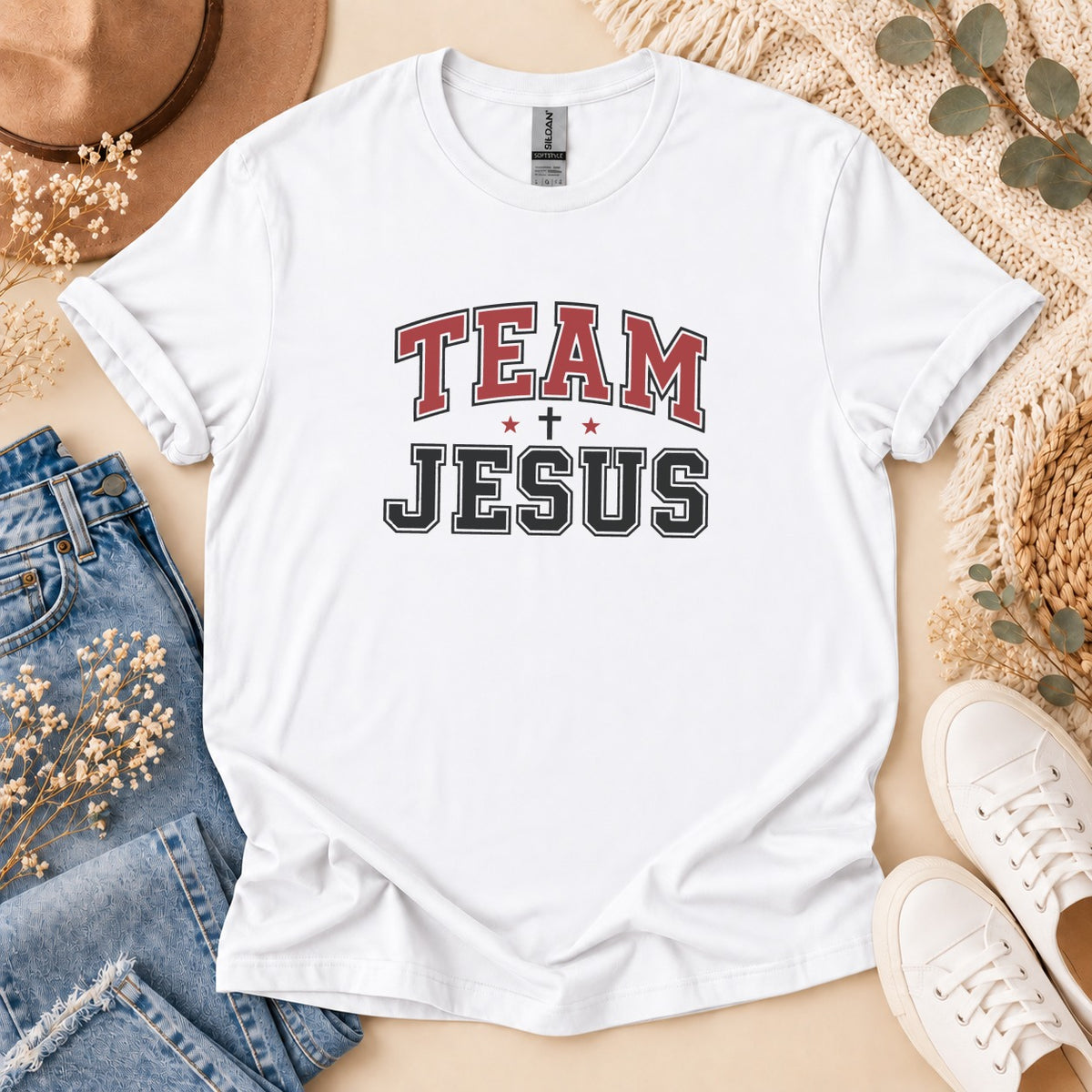Team Jesus Varsity Graphic T-Shirt