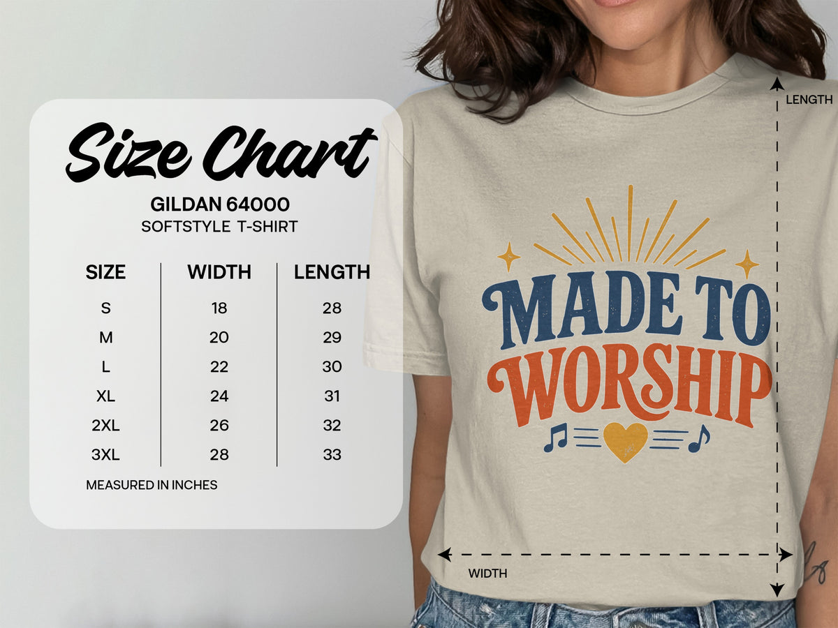 Made To Worship Retro Graphic T-Shirt