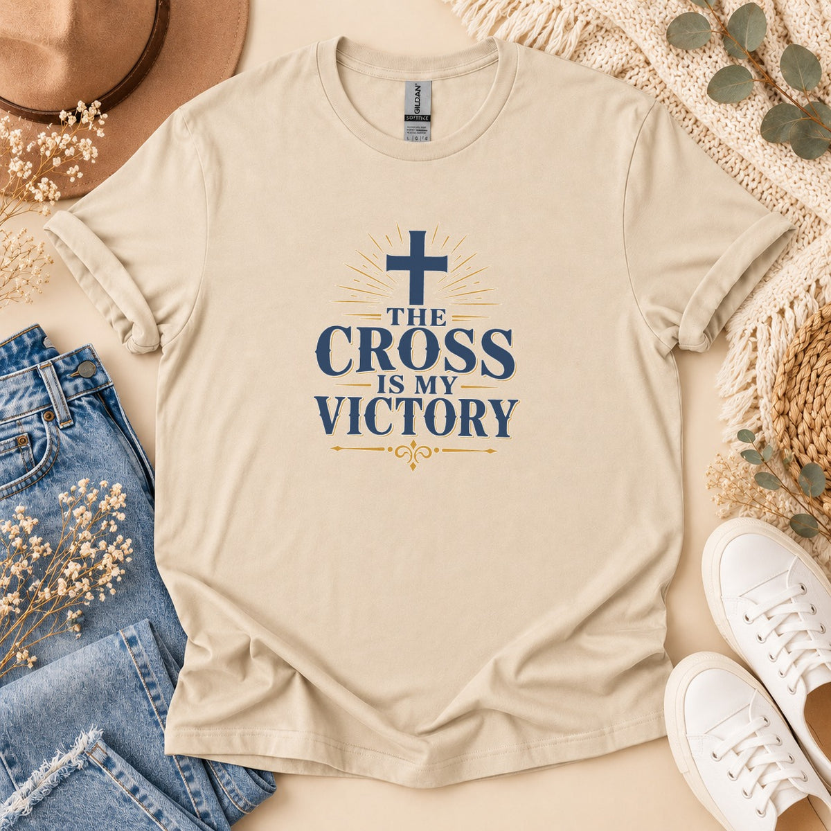 The Cross Is My Victory Graphic T-Shirt