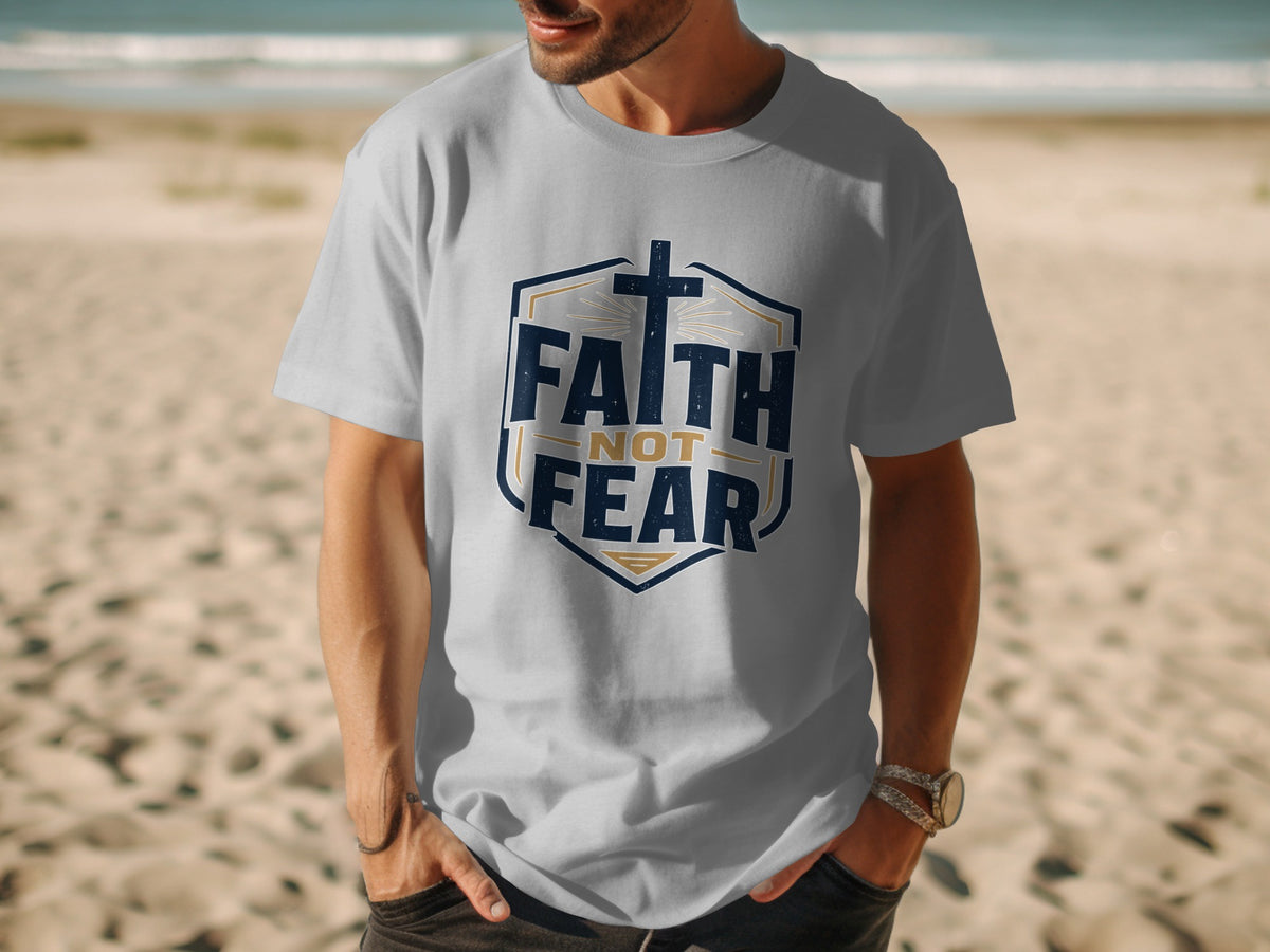 Faith Not Fear Crest T-Shirt