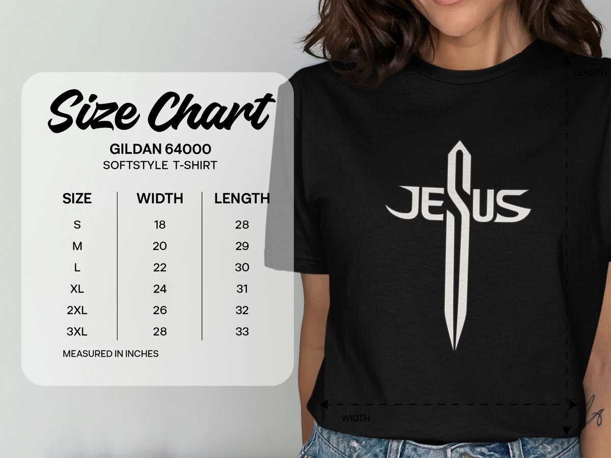 Jesus Sword Cross T-Shirt