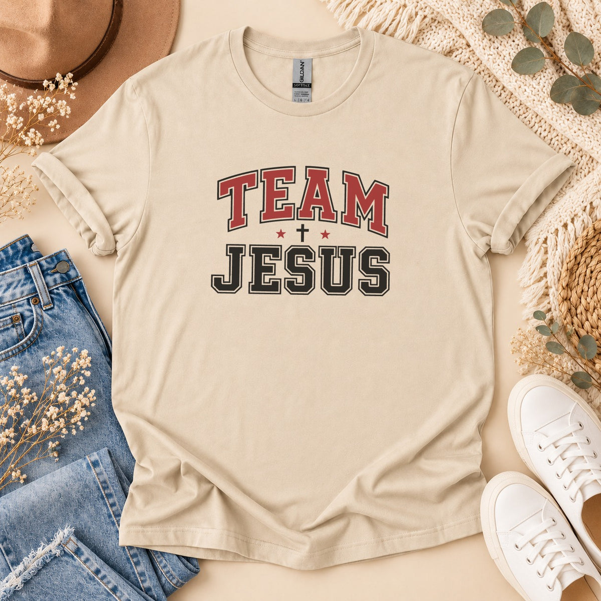 Team Jesus Varsity Graphic T-Shirt