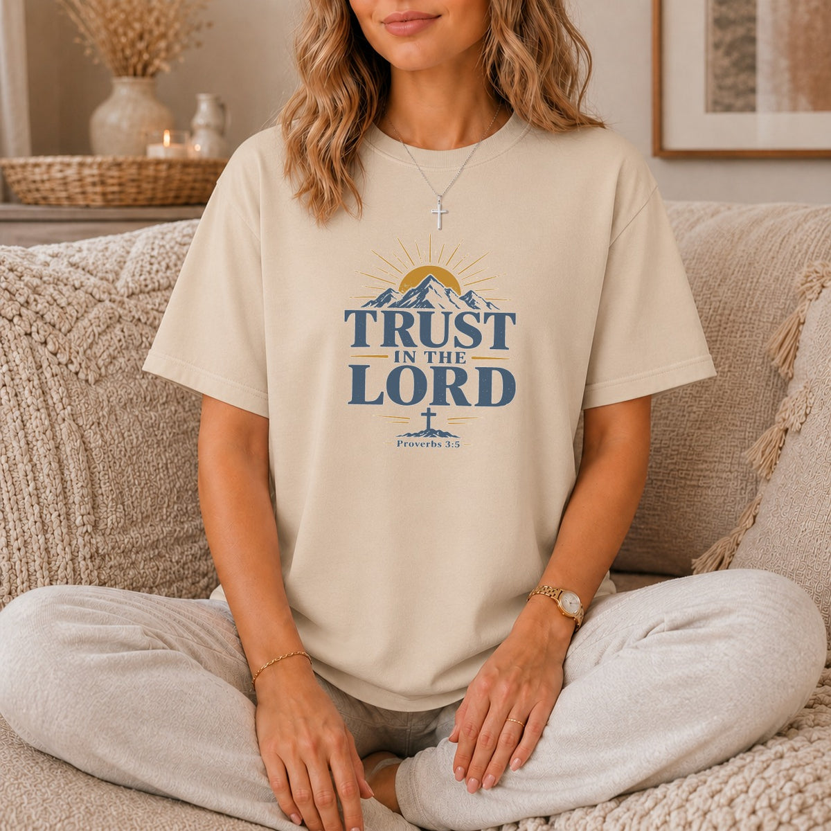 Trust in the Lord Mountain T-Shirt
