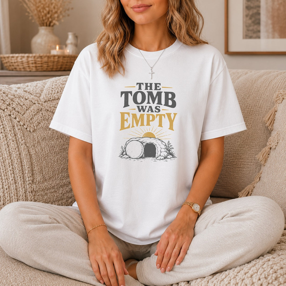 The Tomb Was Empty Vintage T-Shirt