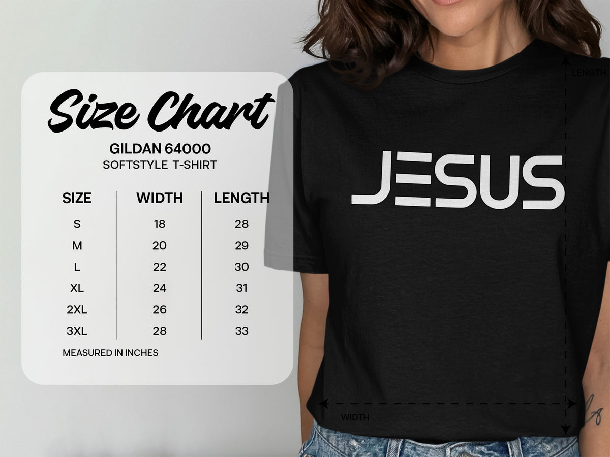 Jesus Outline Minimalist T-Shirt
