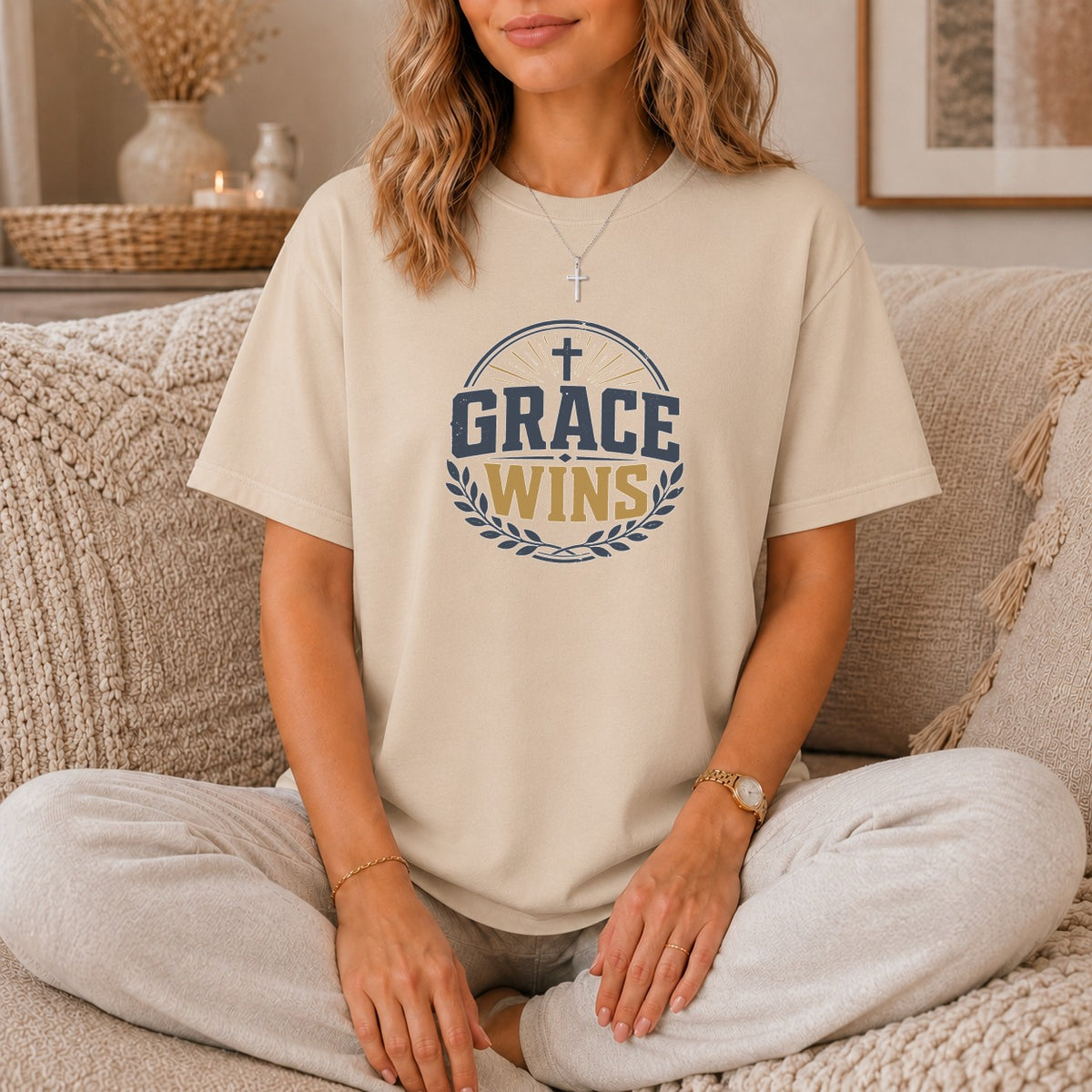 Grace Wins Vintage Varsity T-Shirt