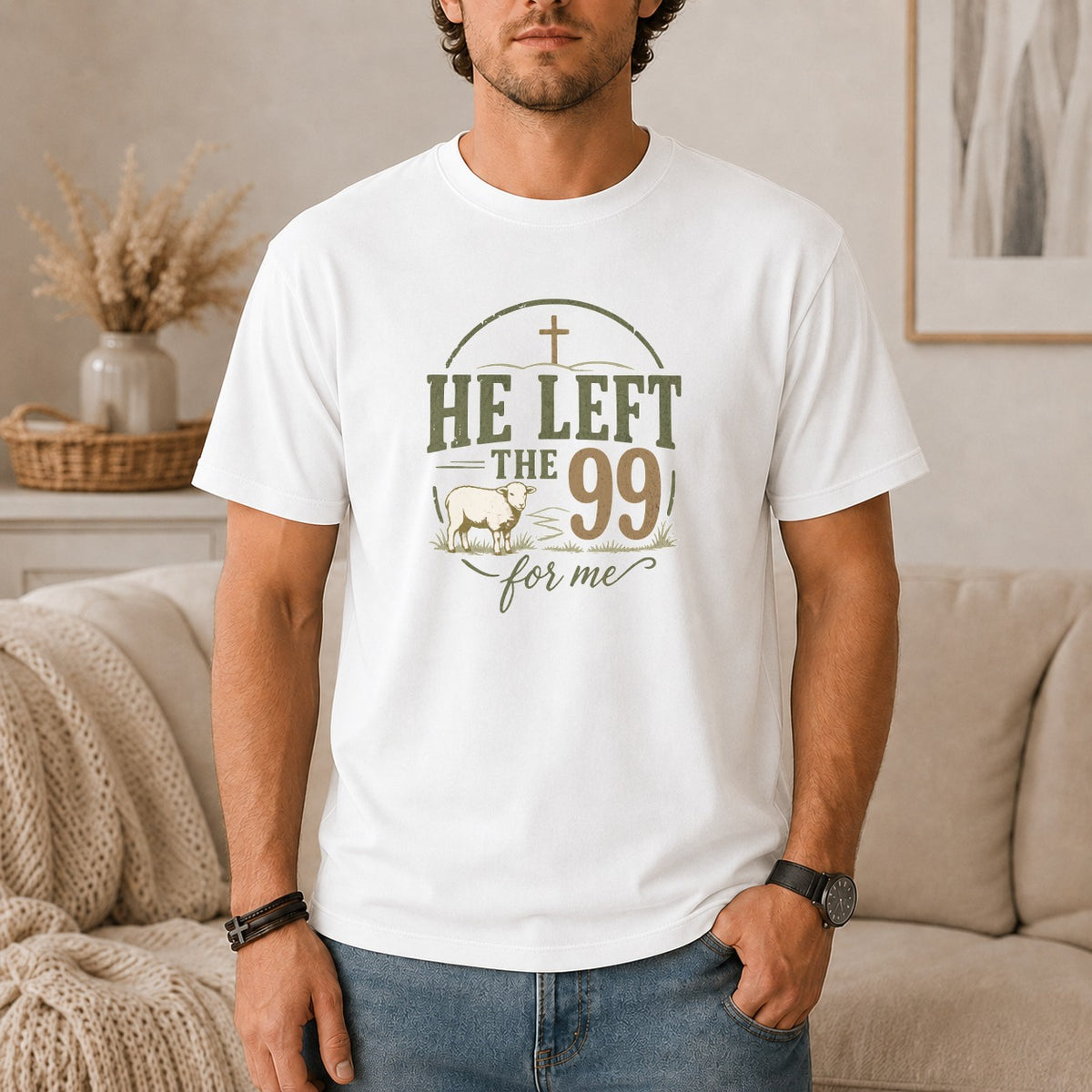 He Left The 99 Vintage T-Shirt