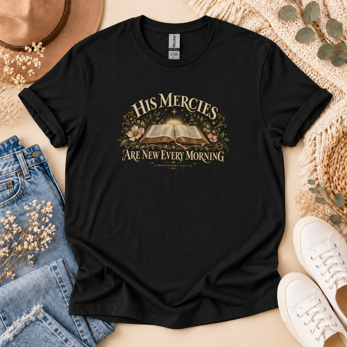 His Mercies Are New Vintage T-Shirt