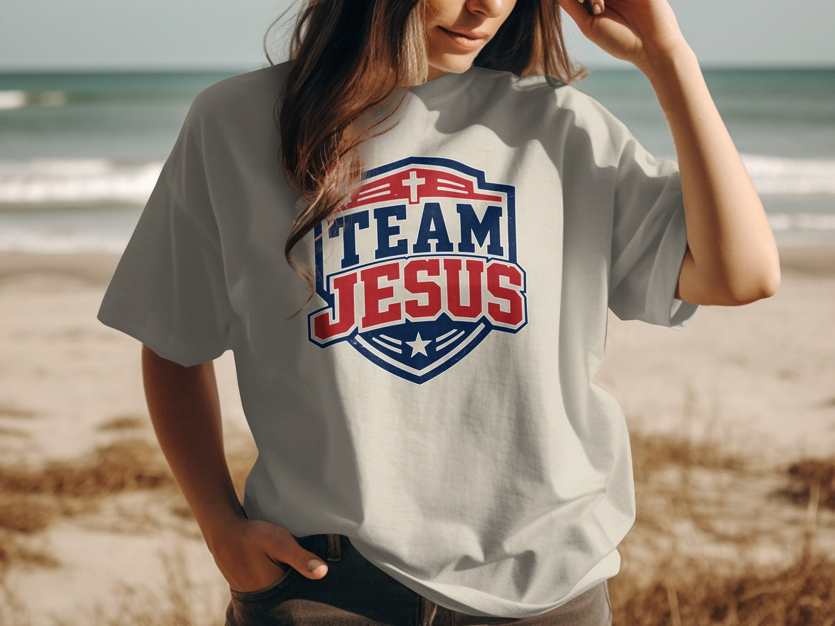 Team Jesus Varsity Crest T-Shirt