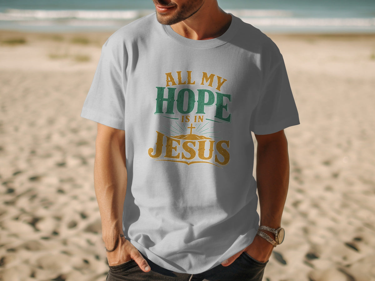 All My Hope Is In Jesus Vintage T-Shirt
