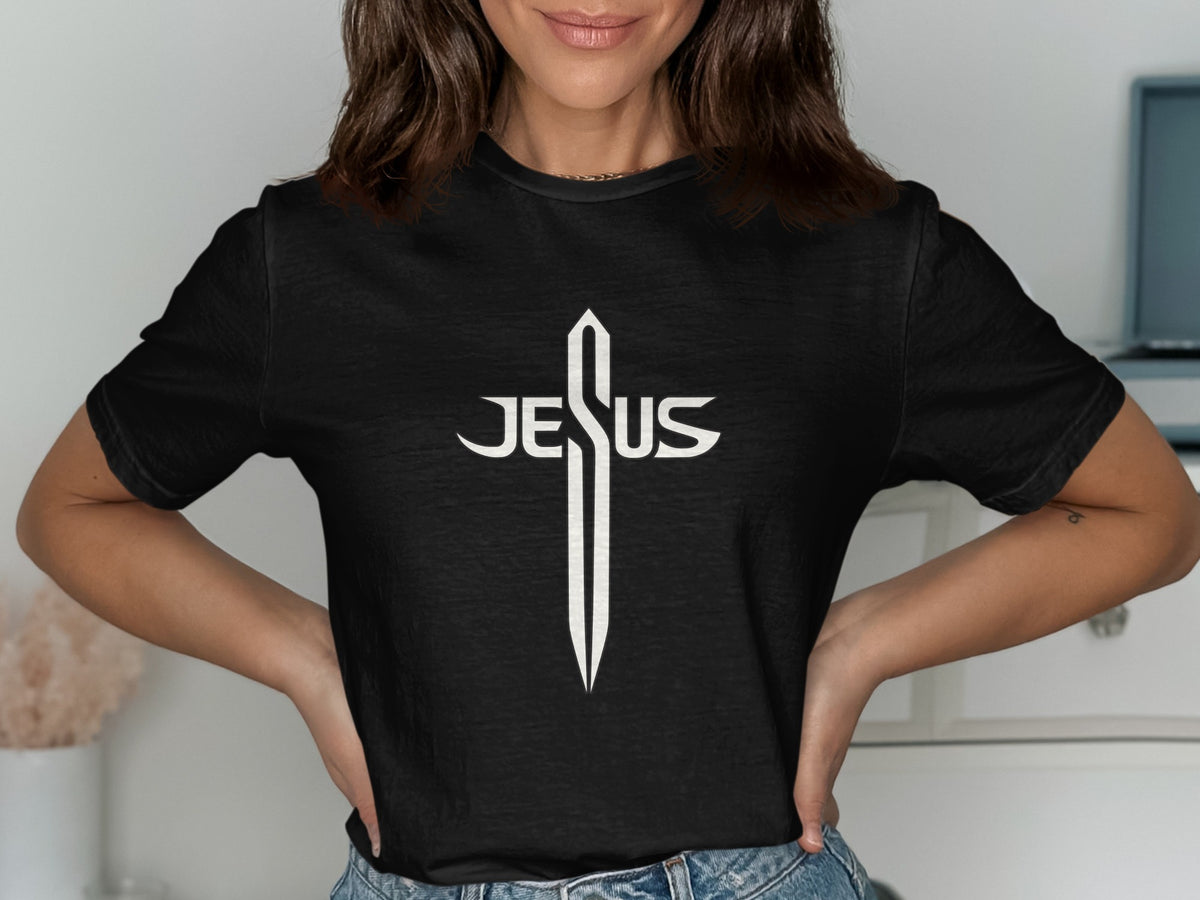 Jesus Sword Cross T-Shirt
