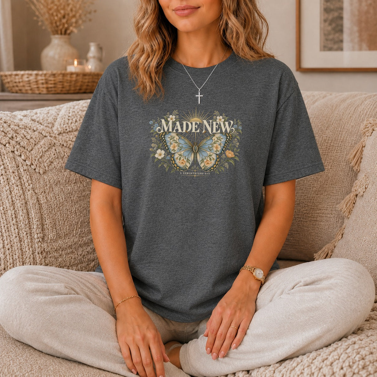 Made New Botanical Butterfly T-Shirt