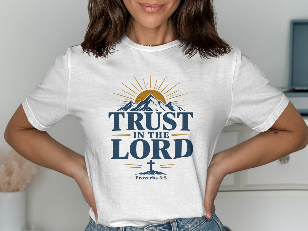 Trust in the Lord Mountain T-Shirt