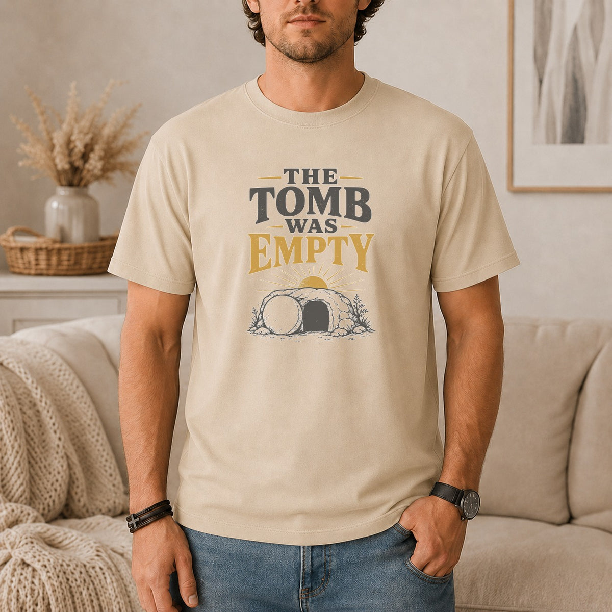 The Tomb Was Empty Vintage T-Shirt