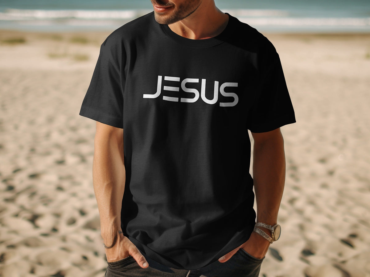 Jesus Outline Minimalist T-Shirt