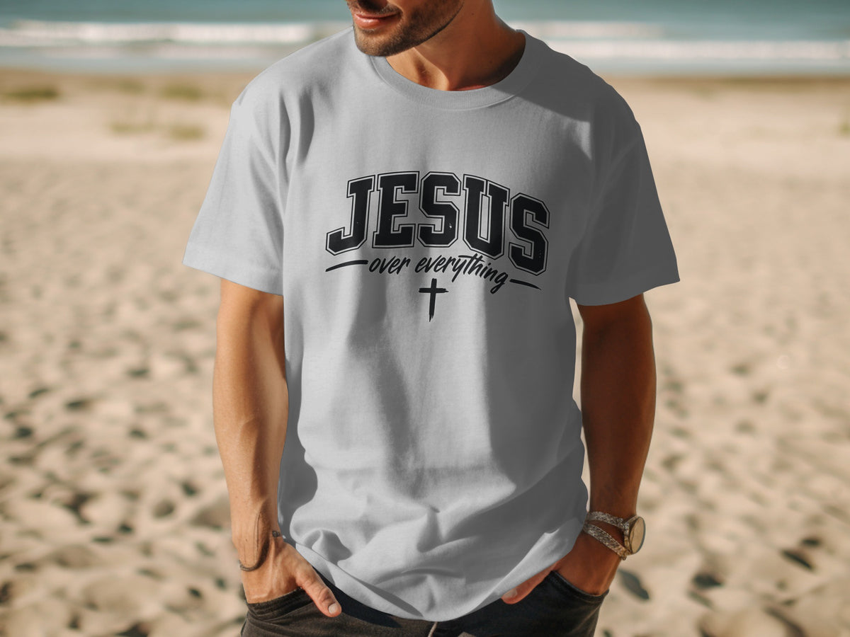 Jesus Over Everything Collegiate T-Shirt