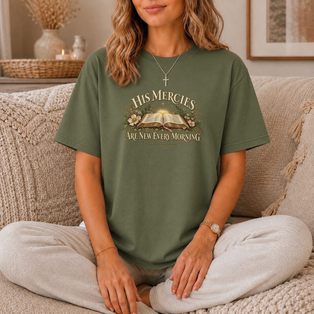 His Mercies Are New Vintage T-Shirt