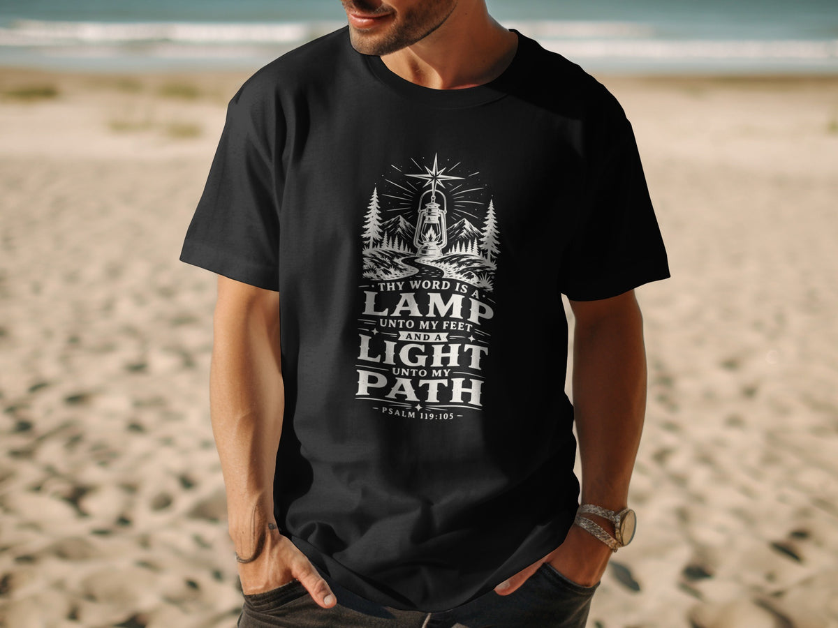 Lamp Unto My Feet Vintage Faith T-Shirt
