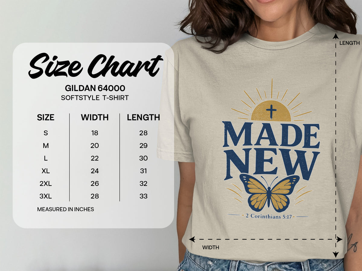 Made New Butterfly Faith T-Shirt
