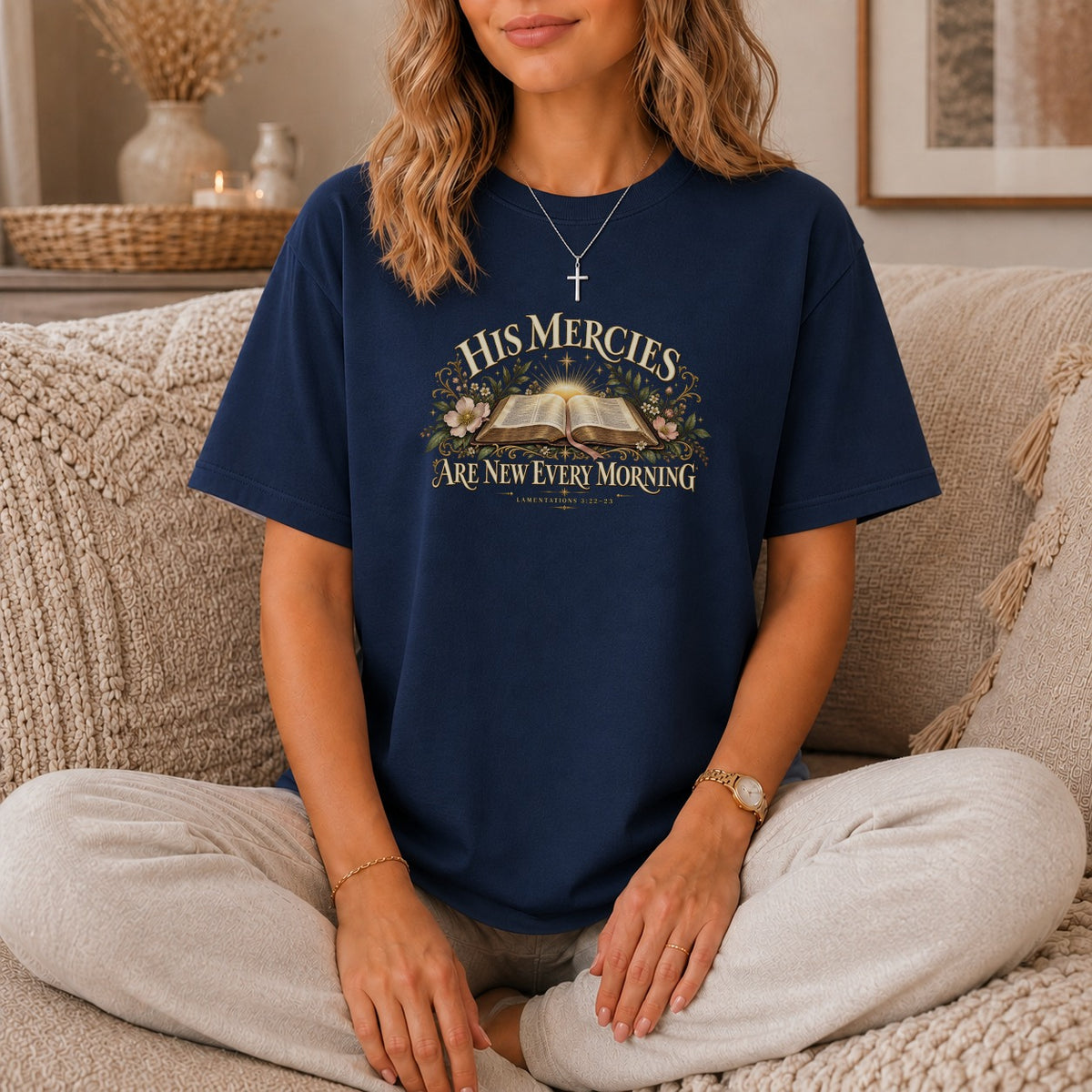 His Mercies Are New Vintage T-Shirt