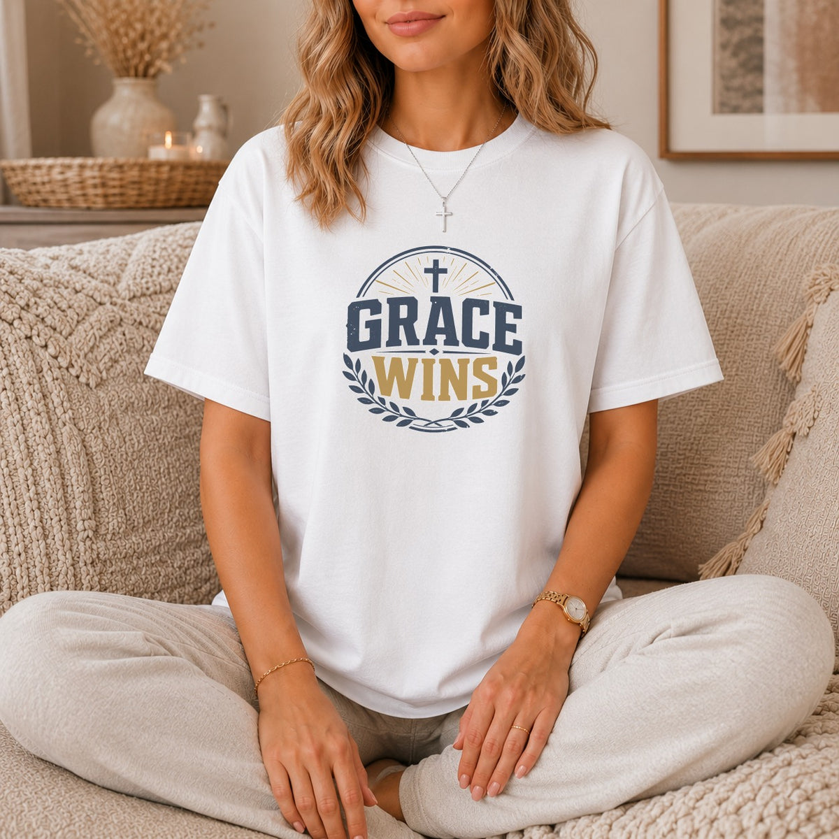 Grace Wins Vintage Varsity T-Shirt