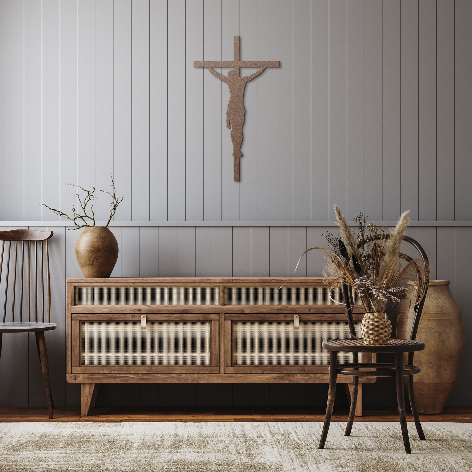Crucifix_Metal_Wall_Art_Sign_Copper_Rustic_Hallway_Mockup.png_15982606