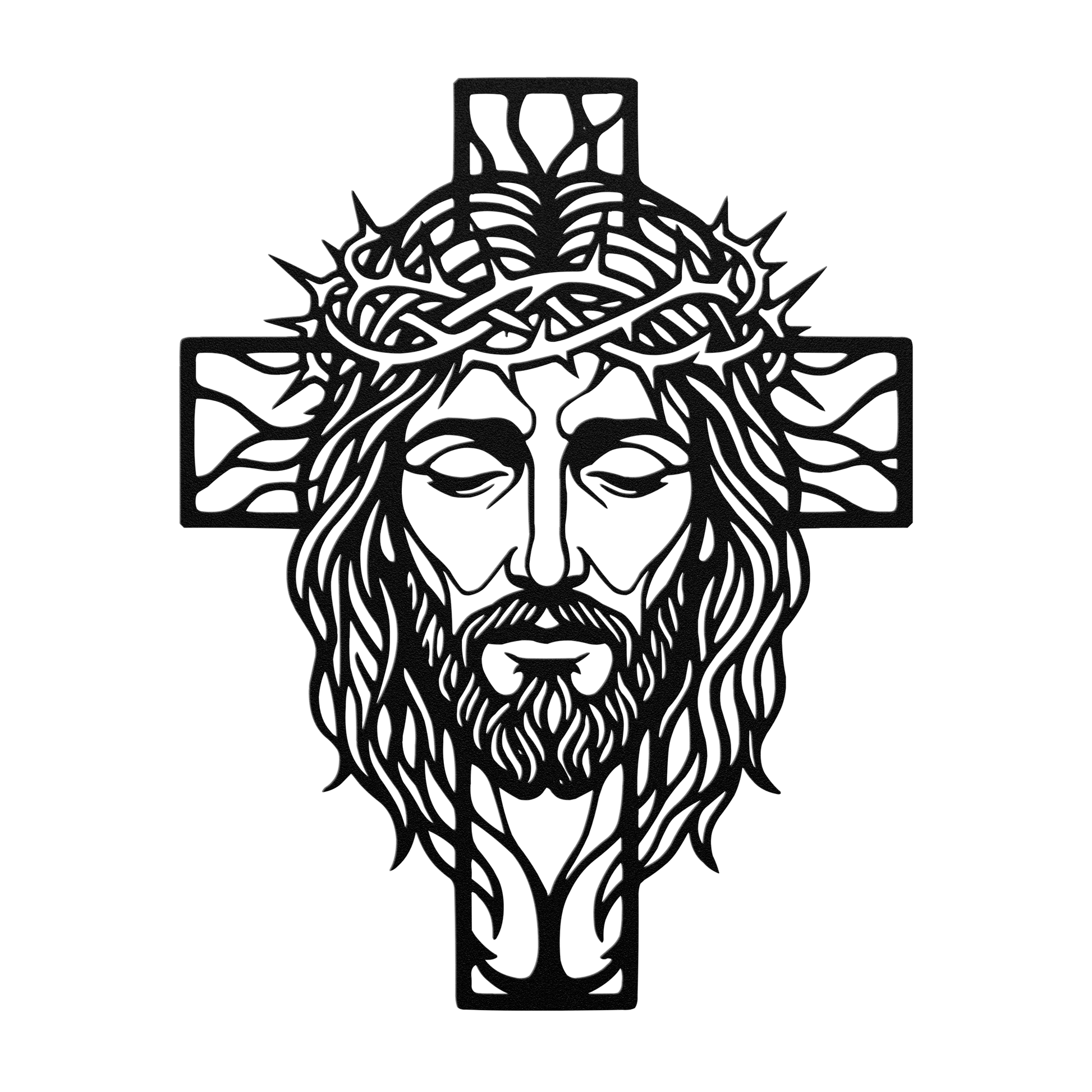 Jesus_Crown_of_Thorns_Cross_Wall_Art_Black_Transparent_Mockup.png_15984251