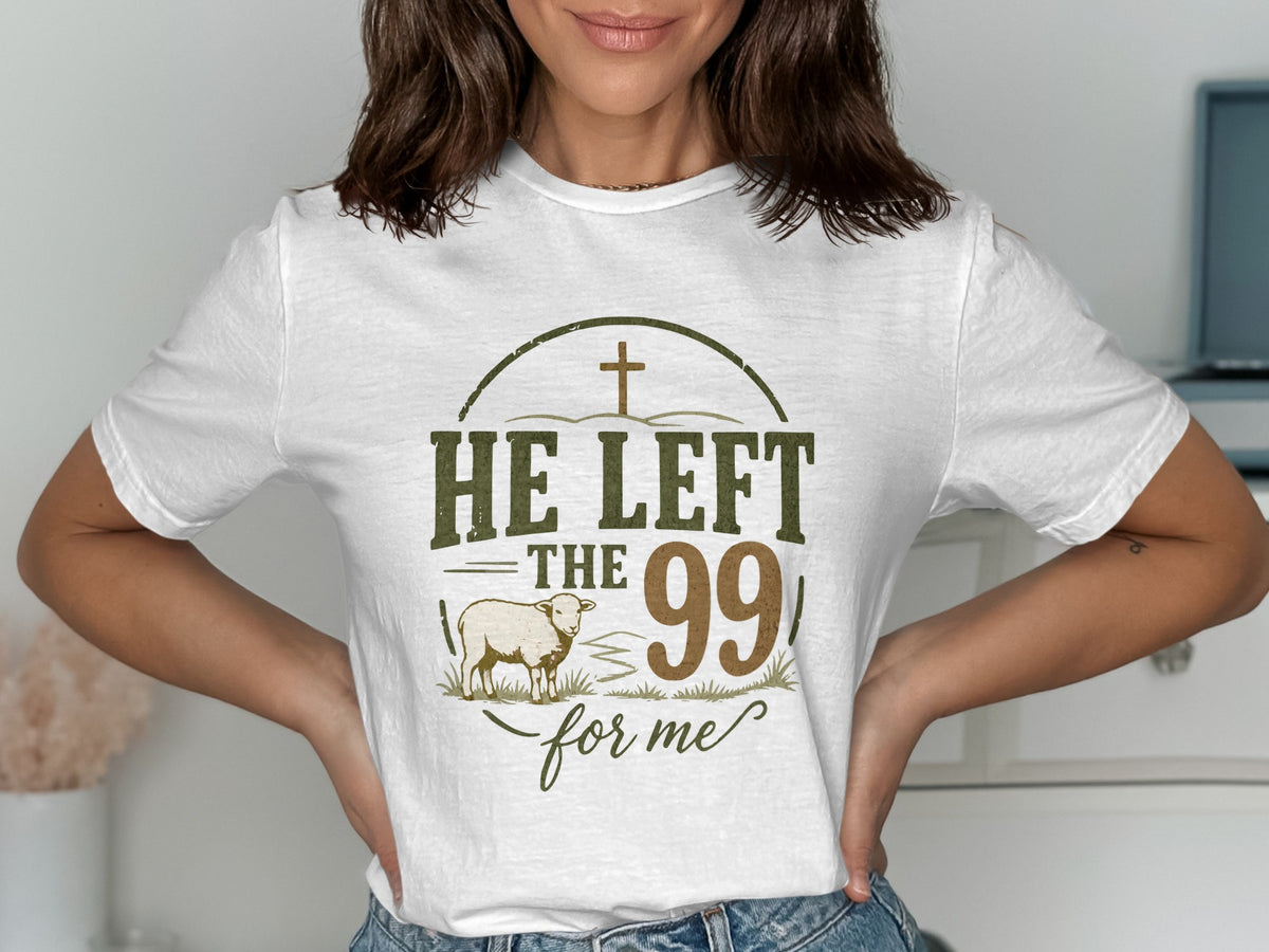 He Left The 99 Vintage T-Shirt