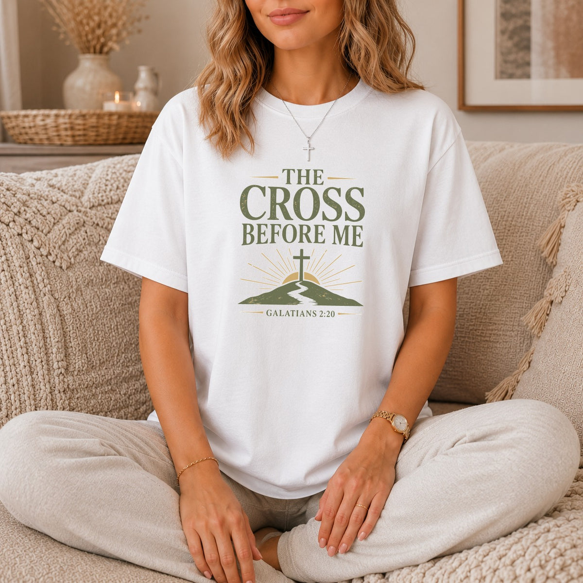 The Cross Before Me Graphic T-Shirt