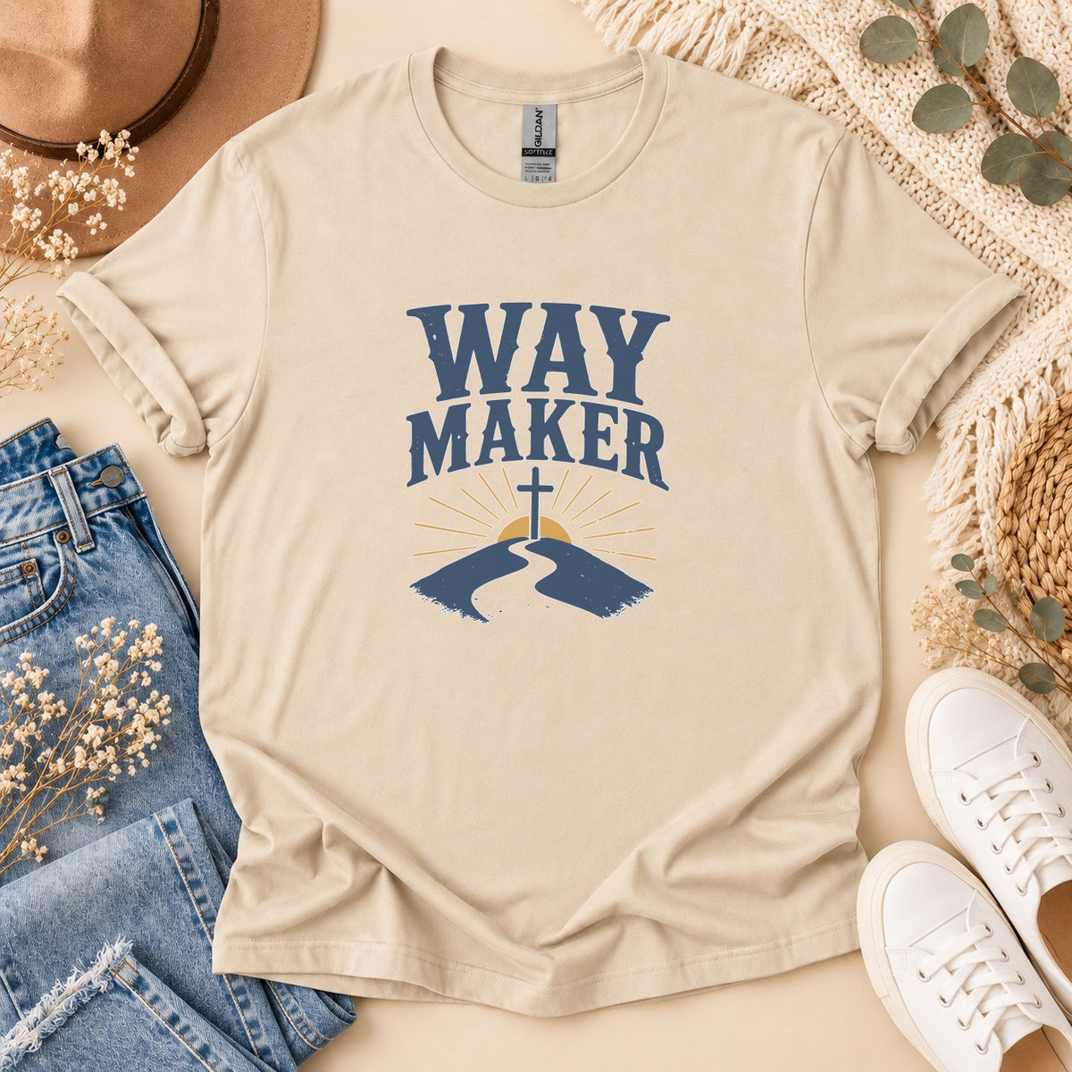 Way Maker Vintage Graphic T-Shirt