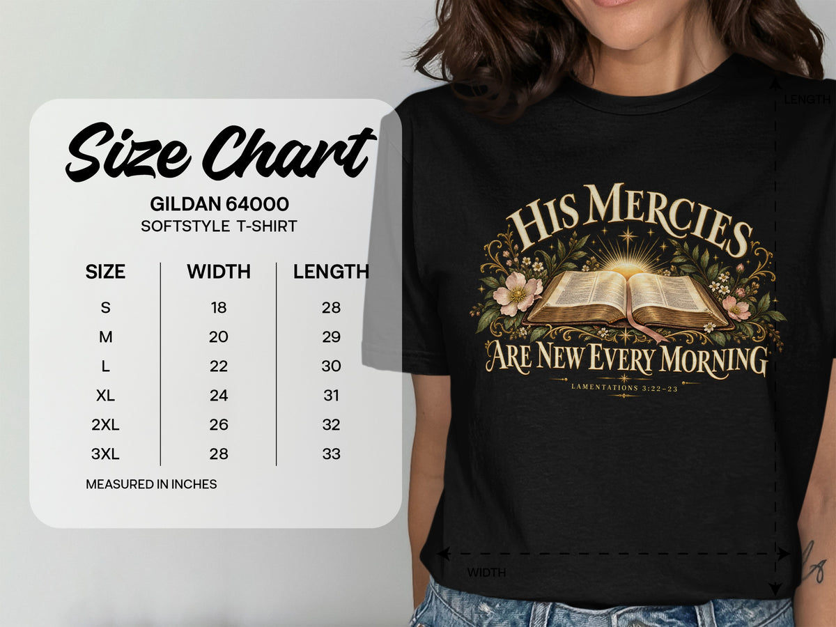 His Mercies Are New Vintage T-Shirt