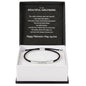 Valentine's Day Gift for Girlfriend – Engraved Nylon Bracelet