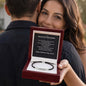 Valentine's Day Gift for Girlfriend – Engraved Nylon Bracelet