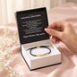 Valentine's Day Gift for Girlfriend – Engraved Nylon Bracelet