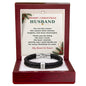 Men's Name Bracelet for Husband – Personalized Christmas Gift