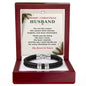 Men's Name Bracelet for Husband – Personalized Christmas Gift