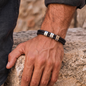 Men's Name Bracelet for Husband – Personalized Christmas Gift