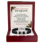 Men's Name Bracelet for Husband – Personalized Christmas Gift