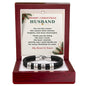 Men's Name Bracelet for Husband – Personalized Christmas Gift