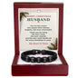 Men's Name Bracelet for Husband – Personalized Christmas Gift